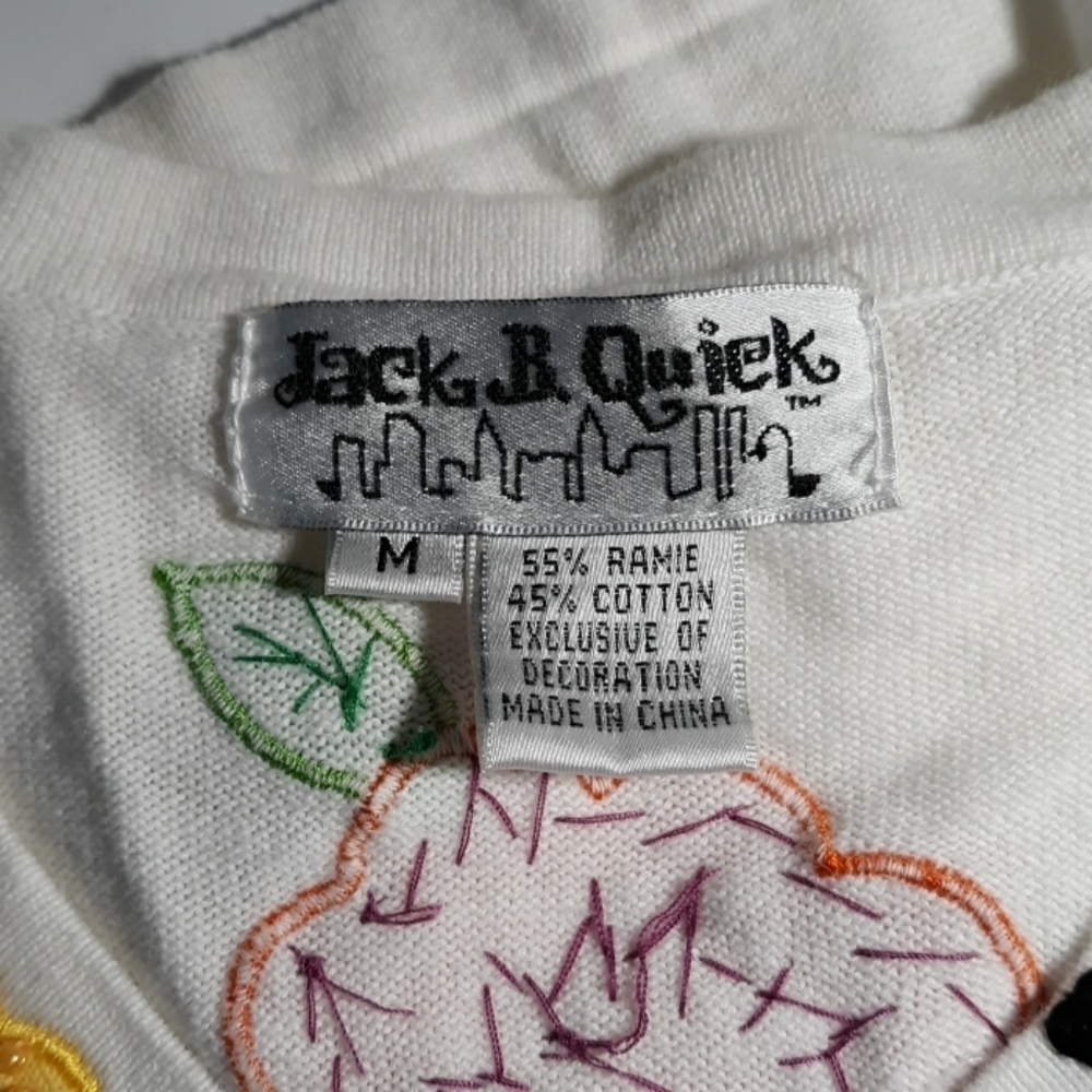 Jack B. Quick Medium Sequins Sweater - image 3